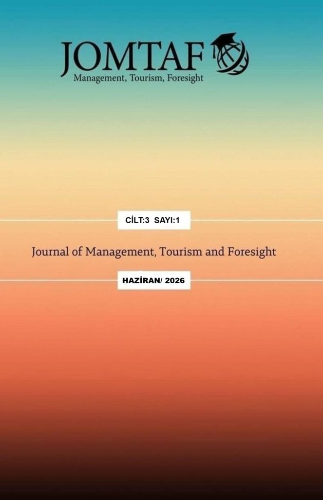 Journal of Management, Tourism and Foresight Kapağı