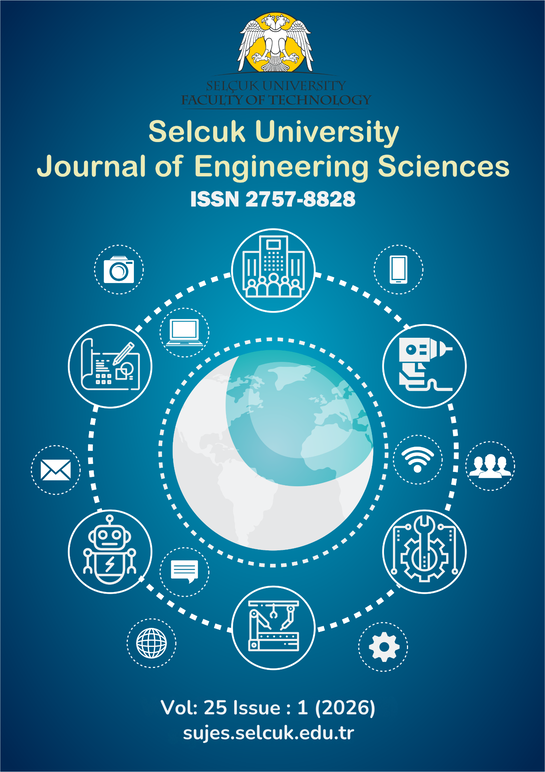 Selcuk University Journal of Engineering Sciences Kapağı