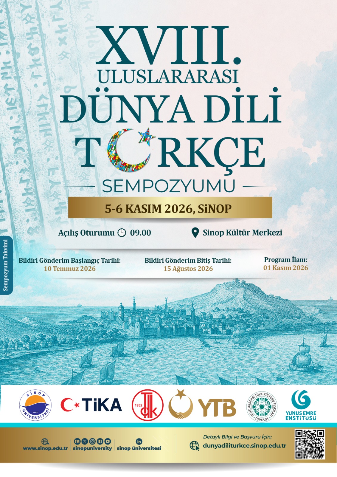 XVIII. ULUSLARARARASI DÜNYA DİLİ TÜRKÇE SEMPOZYUMU