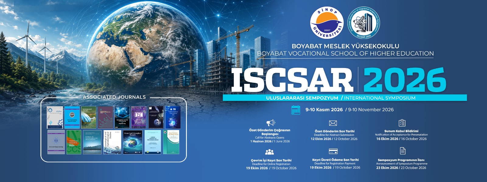 3rd International Symposium on Current Sciences and Applied Researches