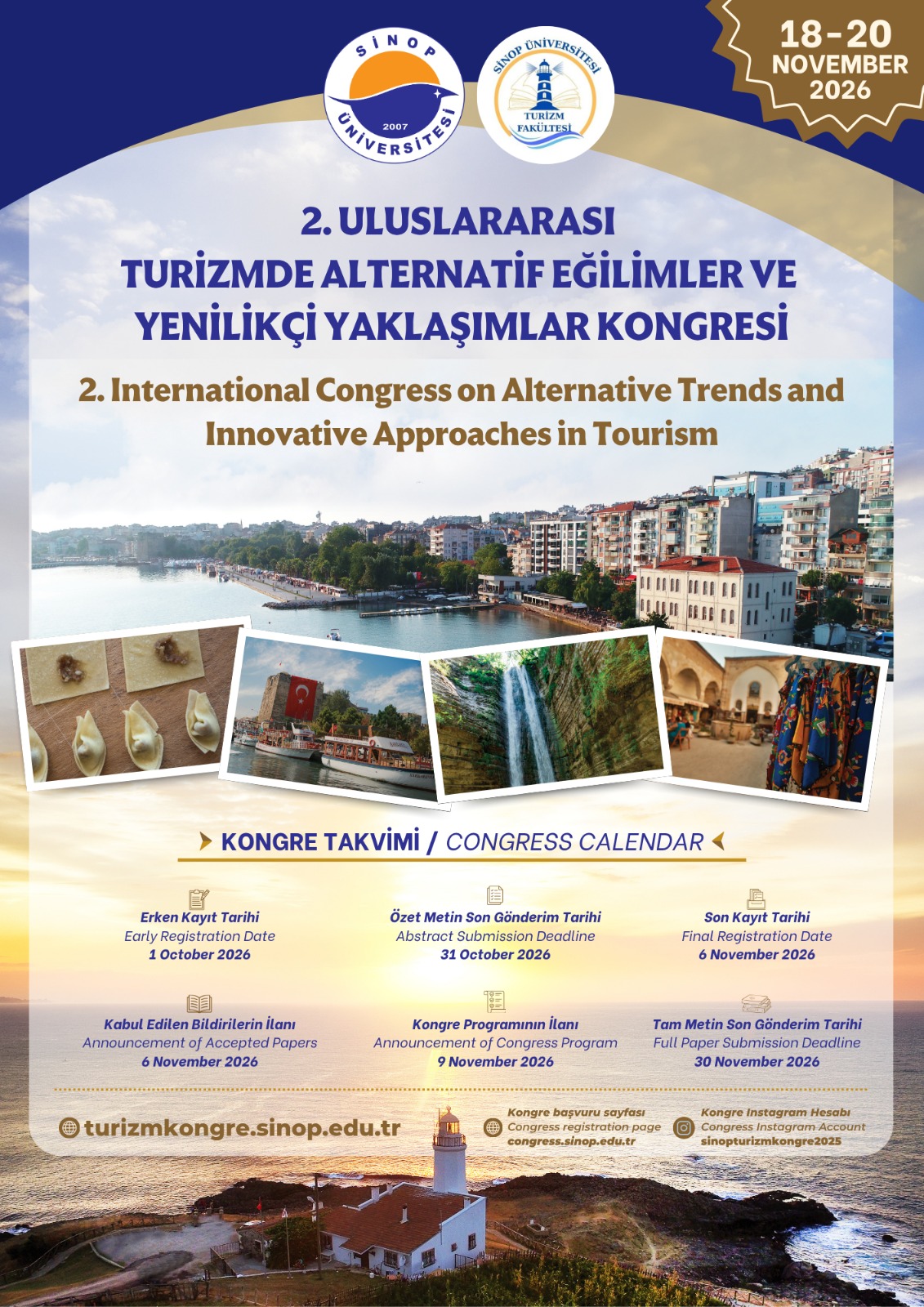 II. Uluslararası Turizmde Alternatif Eğilimler ve Yenilikçi Yaklaşımlar Kongresi